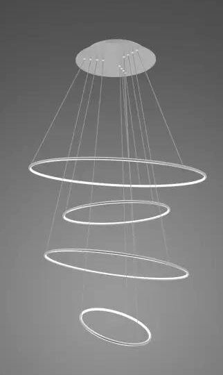 Altavola Design Led Shape lampe suspendue 1x106 W argenté LA084/P_100_in_4k_silver_Dali