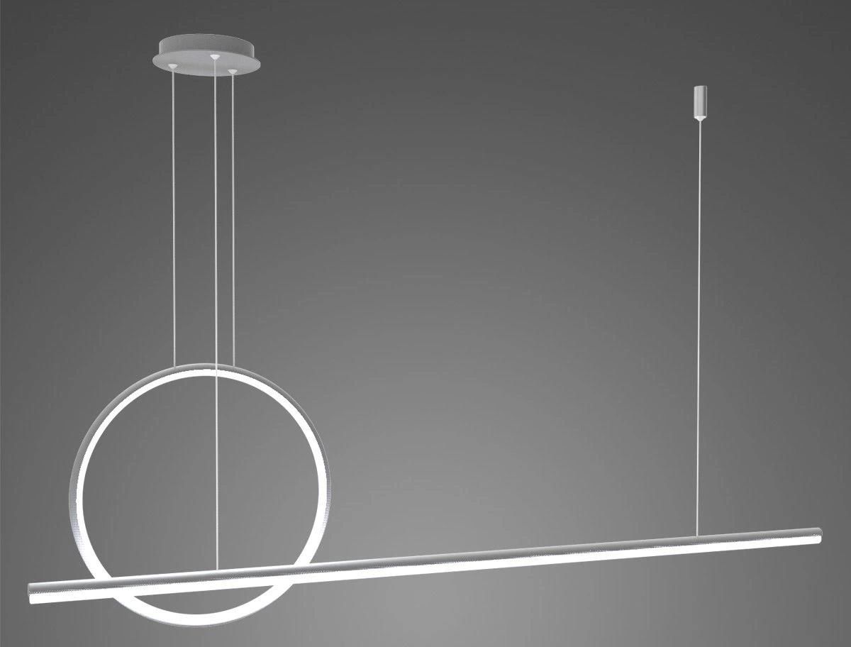 Altavola Design Led Shape lampe suspendue 1x23 W argenté LA087/PX143_40_3k_silver_Dali
