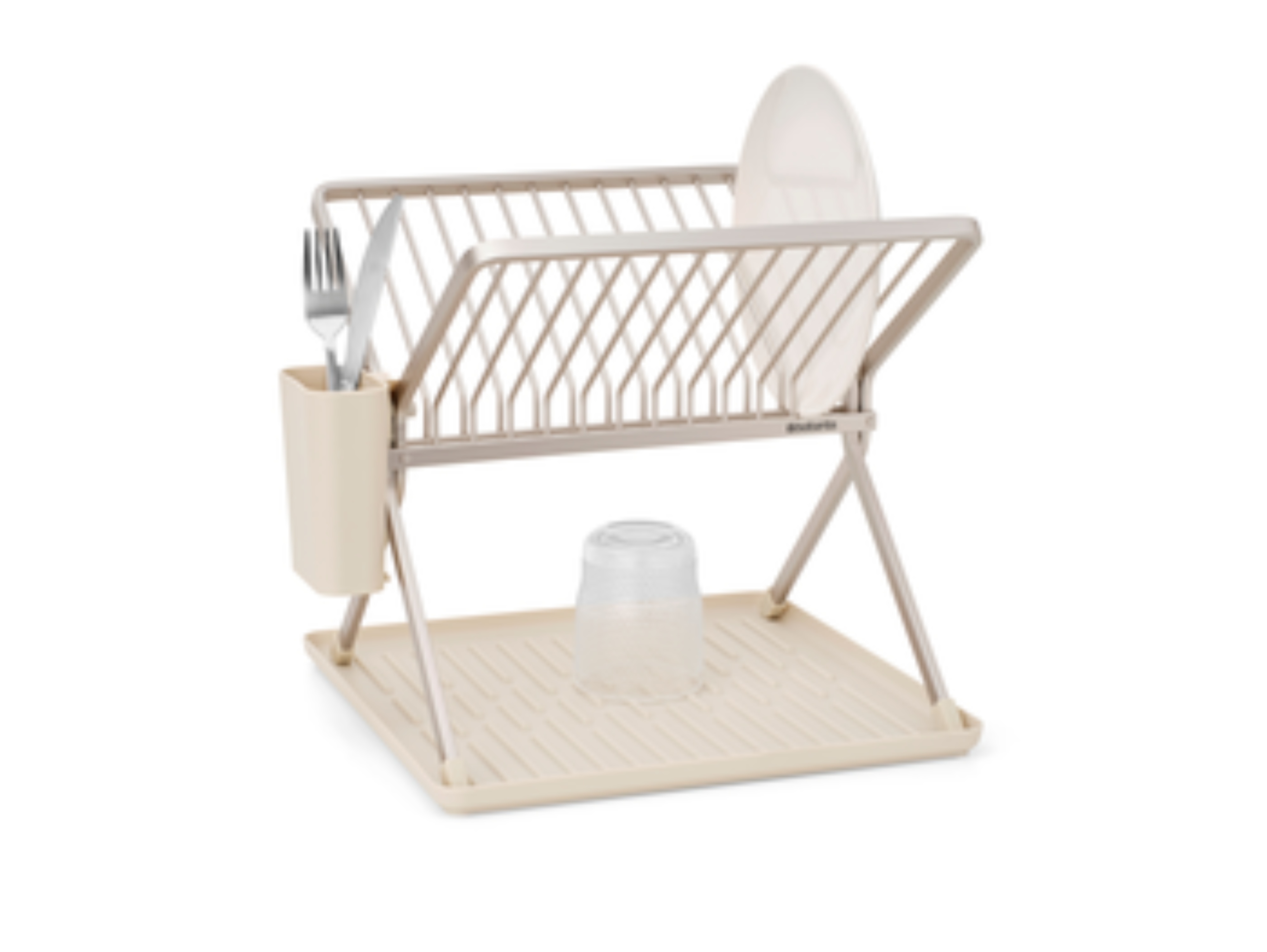 Brabantia Sink Side égouttoir à vaisselle 37x33x31.5 cm beige 252082