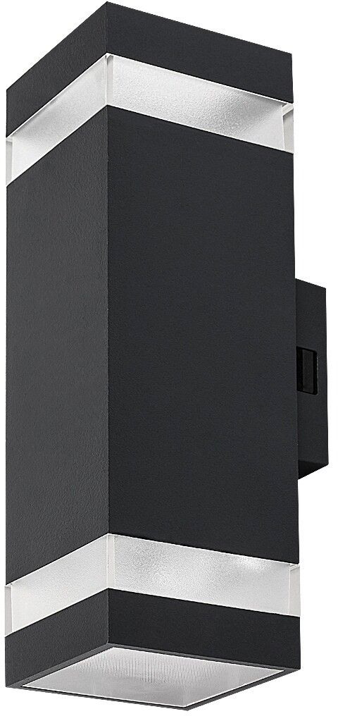 Rabalux Urfa Line applique murale extérieure 2x16 W noir 77210