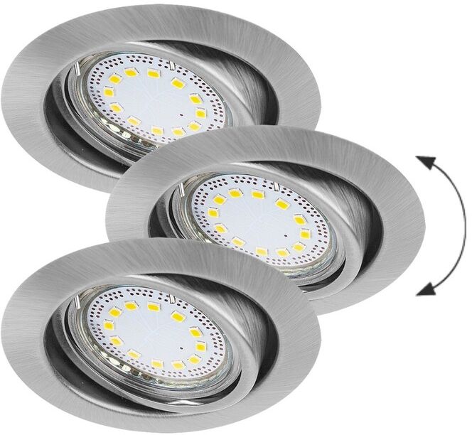 Rabalux Lite spot encastré 3x50 W chrome 1166