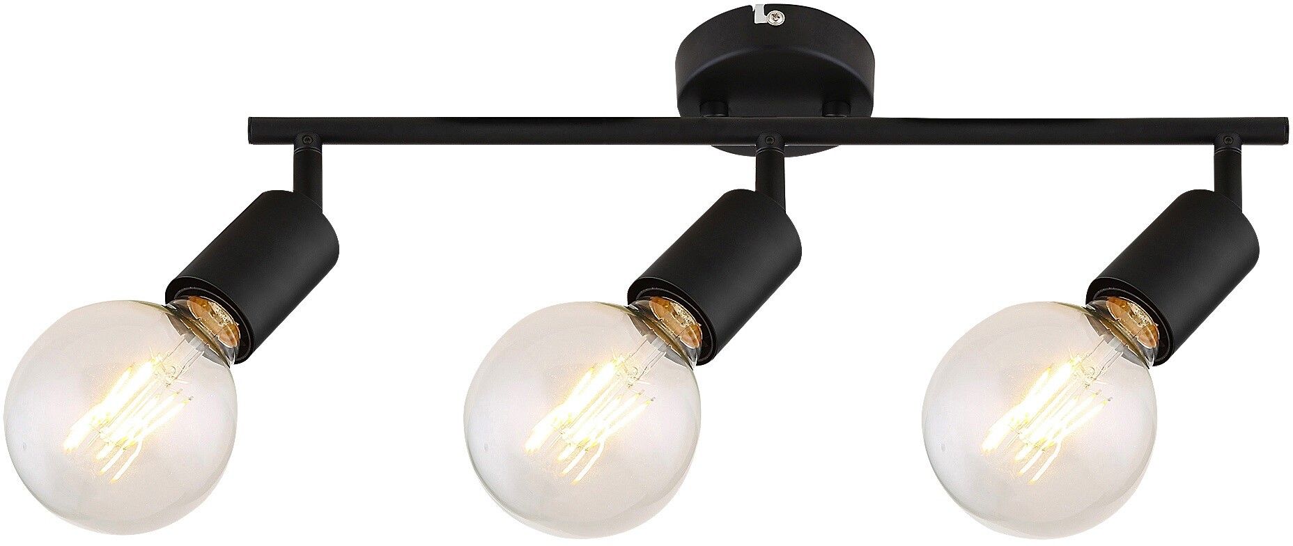 Rabalux Lamar plafonnier 3x40 W noir 3988