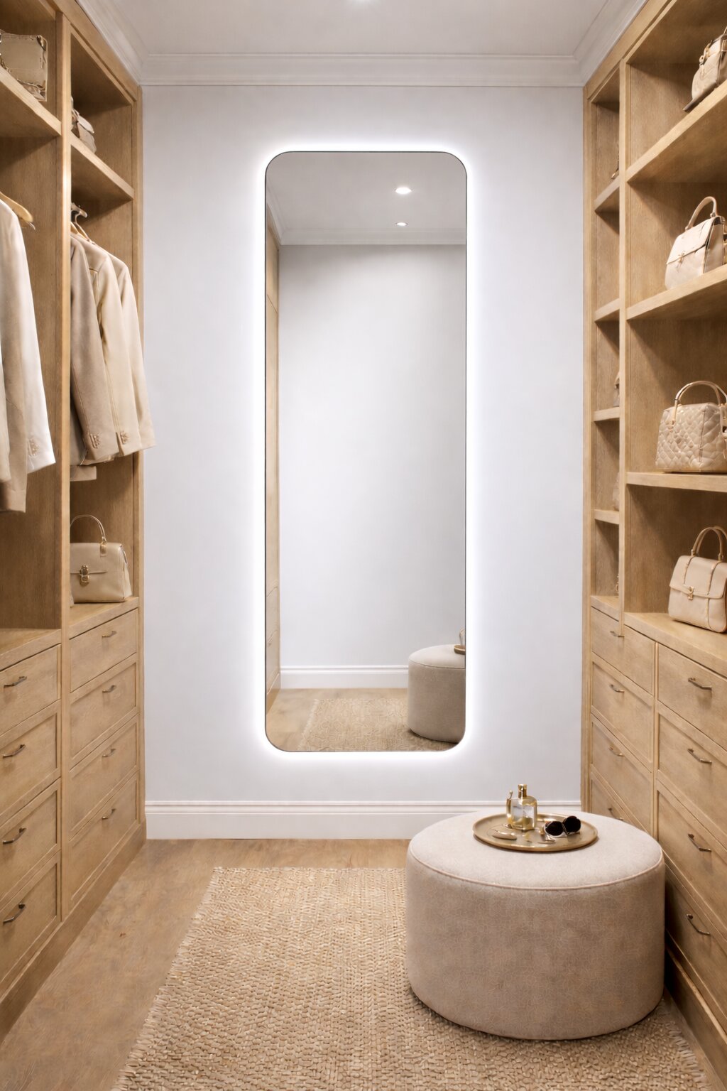 Baltica Design Stone Aura miroir 50x155 cm avec éclairage 5904107933252
