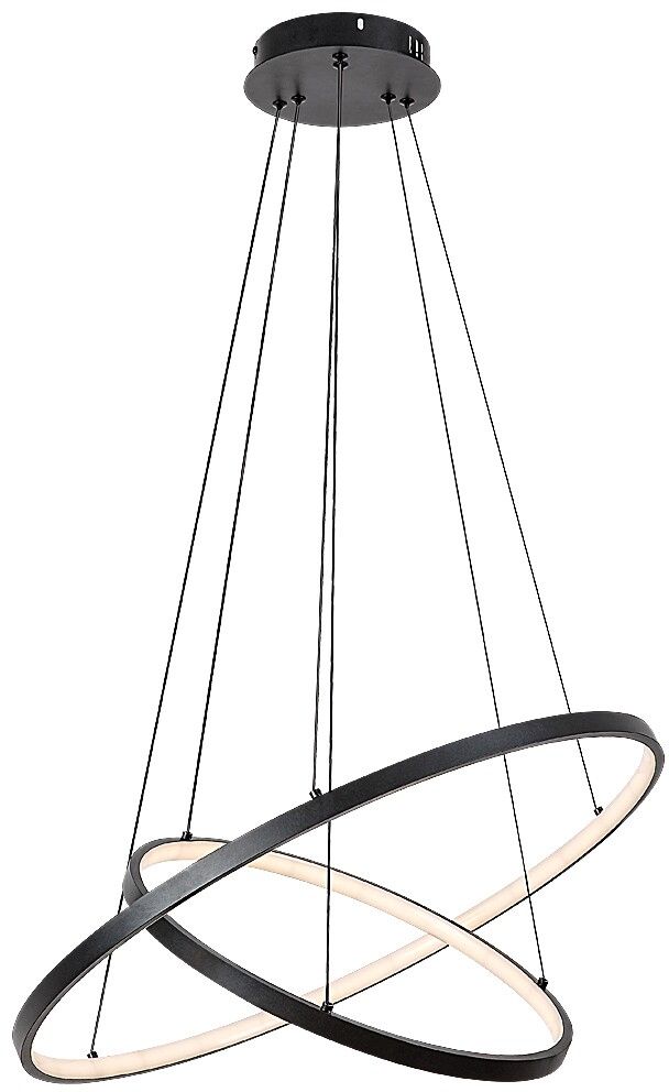 Rabalux Beliza lampe suspendue 1x75 W noir 72345