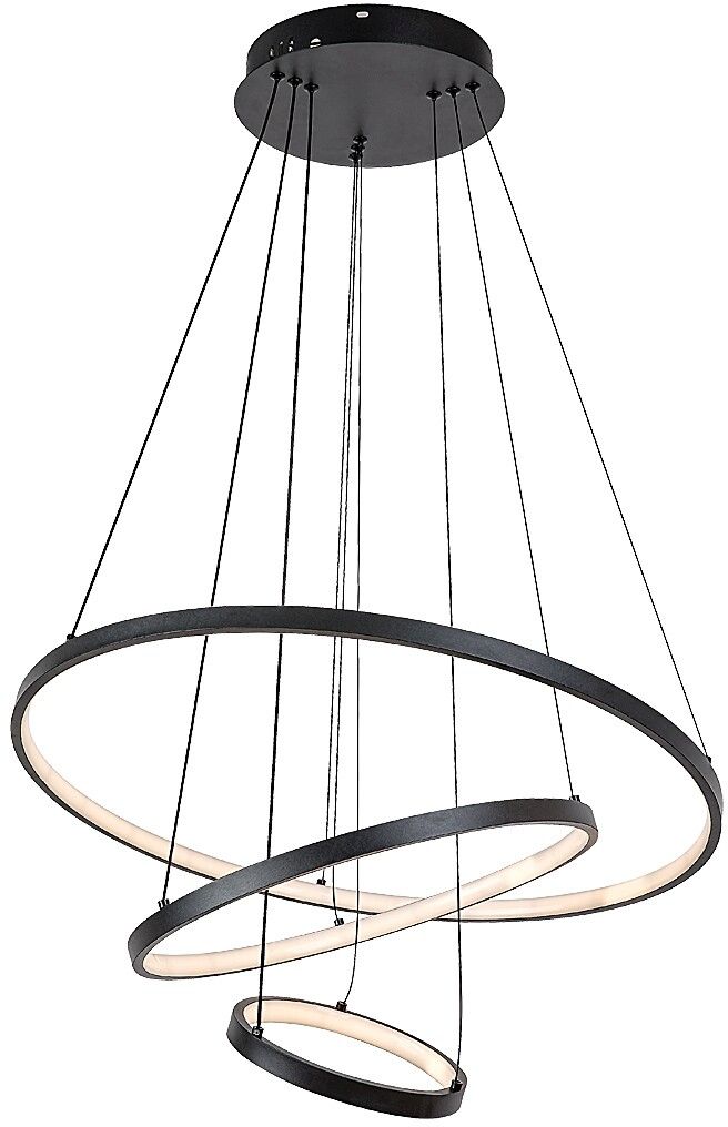 Rabalux Beliza lampe suspendue 1x90 W noir 72346