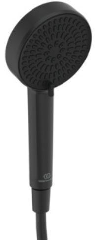 Ideal Standard Idealrain Alu+ pommeau de douche noir BD580XG