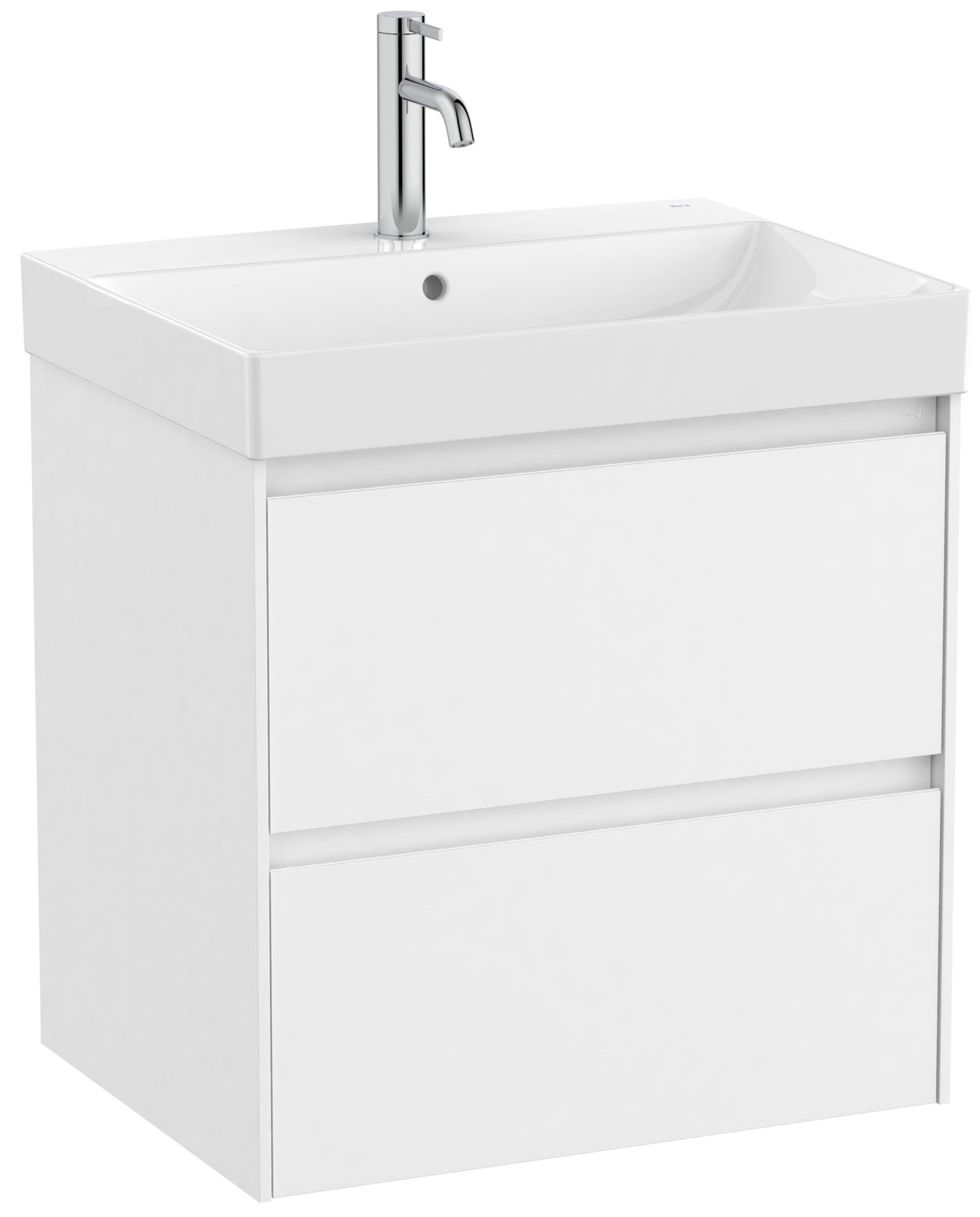 Roca Ona lavabo avec meuble 50 cm blanche A851688509