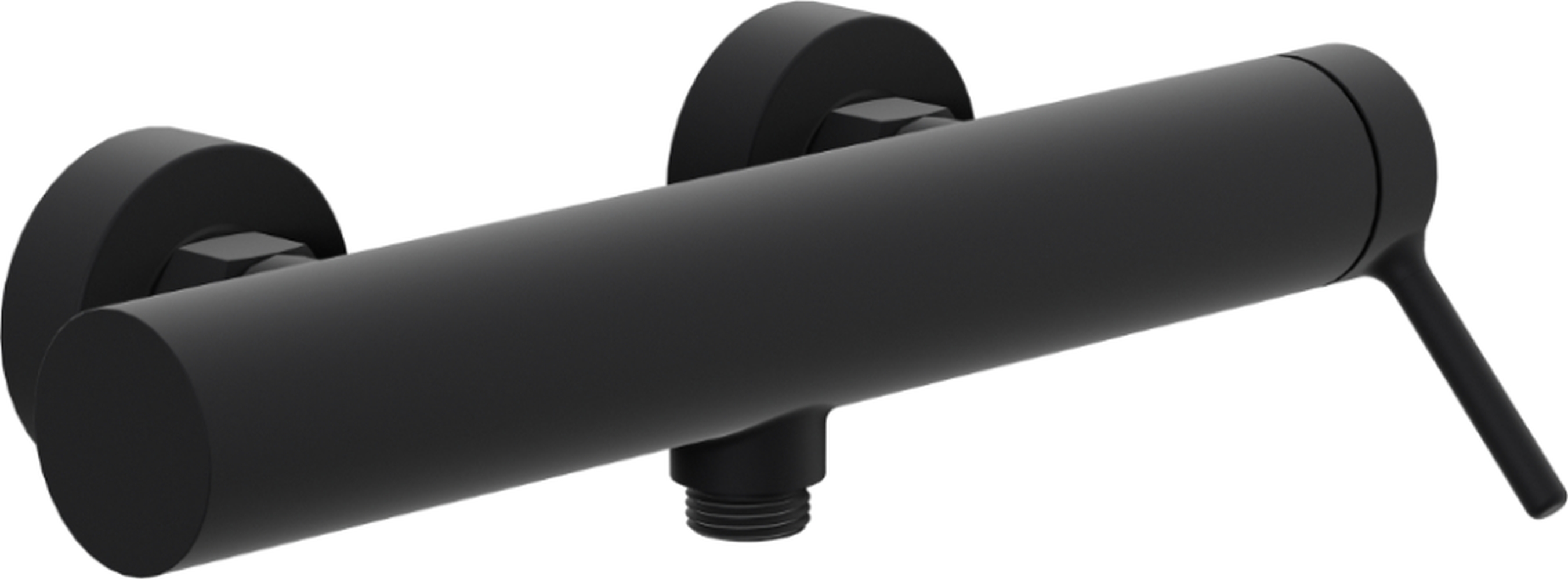 Excellent Pi mitigeur de douche murale noir AREX.1208BL