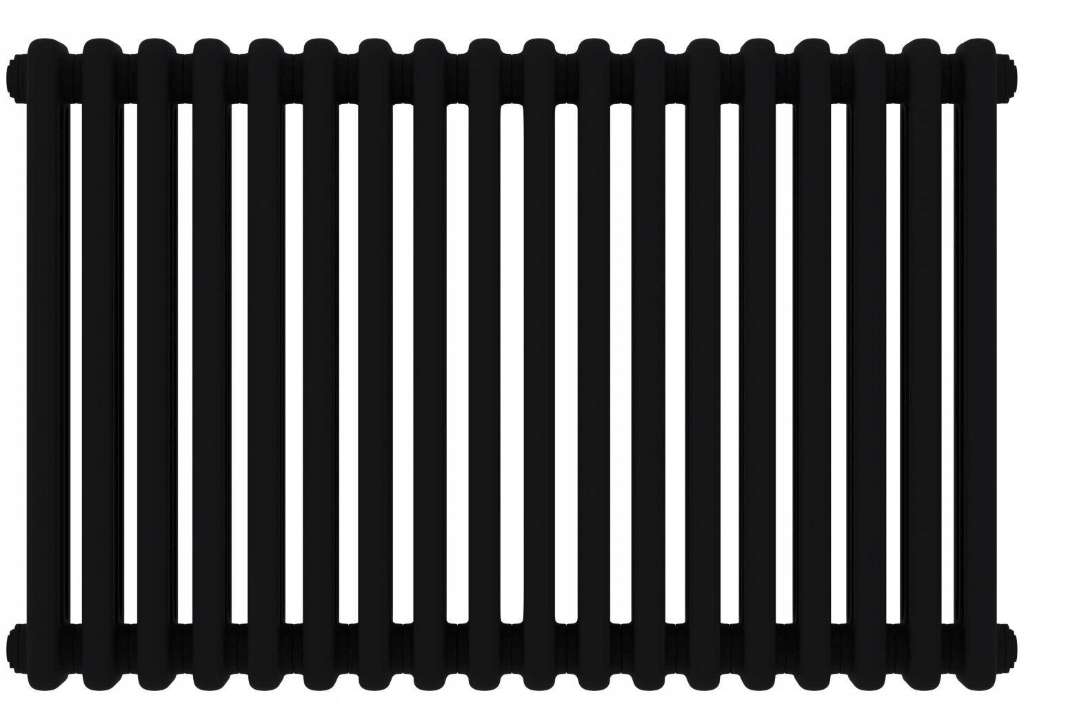 Irsap Tesi 3 radiateur d’intérieur 56.5x63 cm podłączenie inférieur noir IRS-TES-3056-14-K1-2