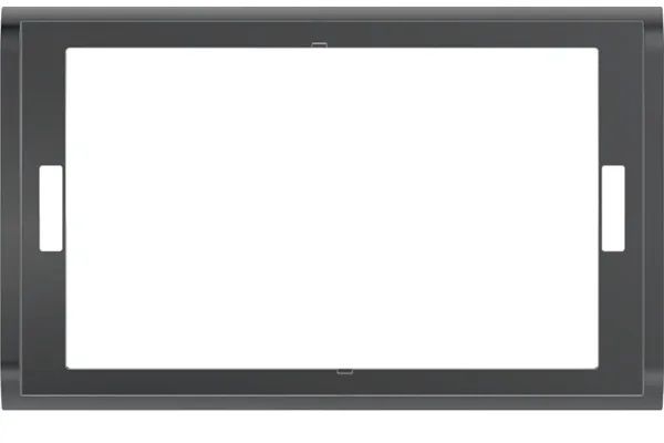 Geberit Sigma70 cadre de montage pour bouton de chasse d'eau pour WC noir 115.623.QC.1