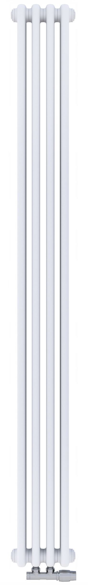 Irsap Tesi 2 radiateur d’intérieur 180x18 cm podłączenie inférieur blanc IRS-TES-2180-04-50-B