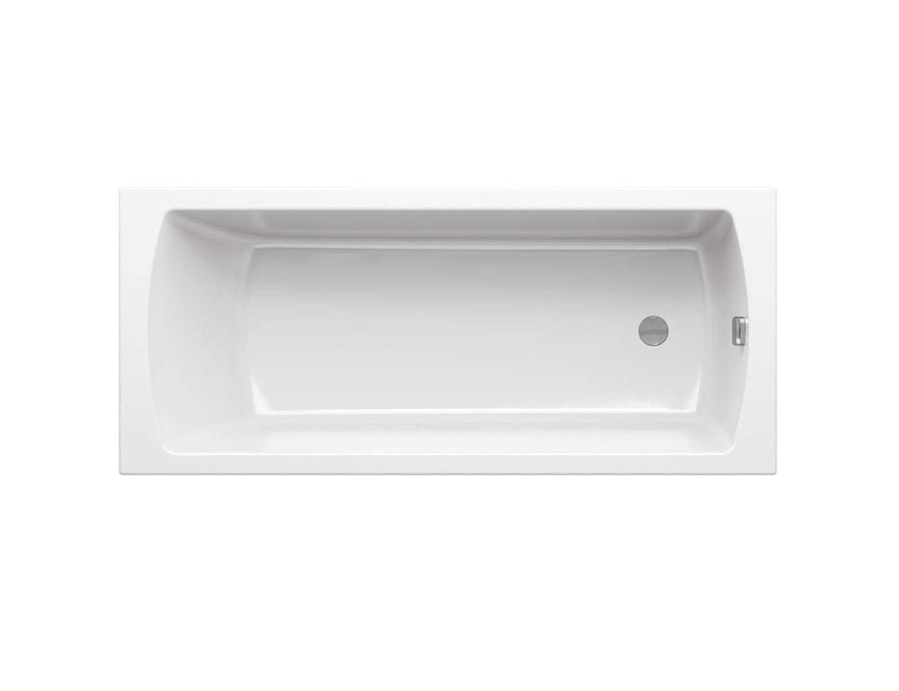 Ravak Classic II baignoire rectangulaire 160x70 cm blanc CC41300000