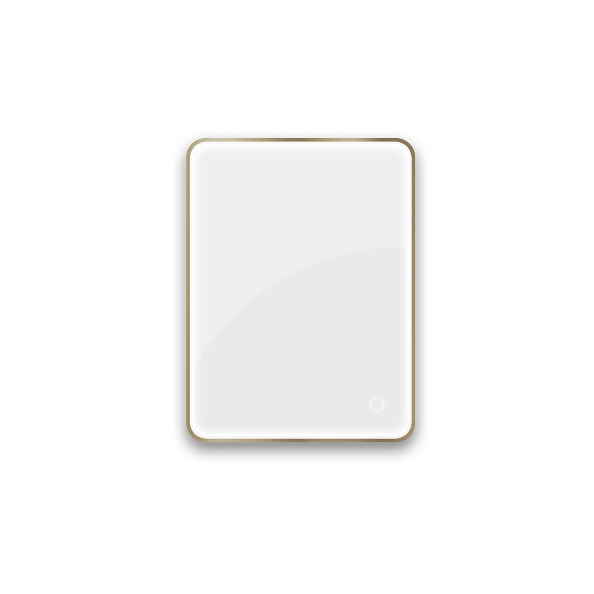 Oltens Nordlis miroir 60x80 cm rectangulaire avec éclairage oui 64119510