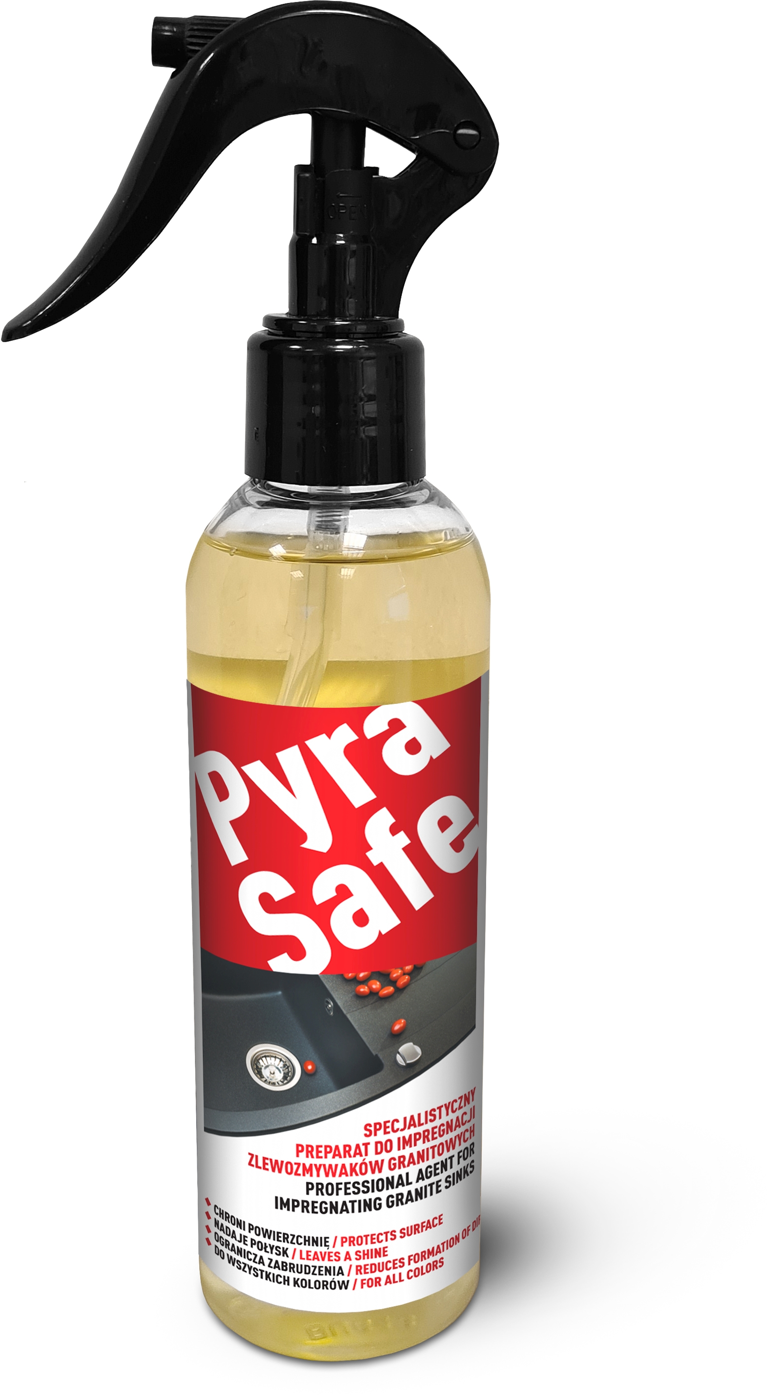 Pyramis Pyraclean produit imperméabilisant pour éviers en granit 200 ml 071009701