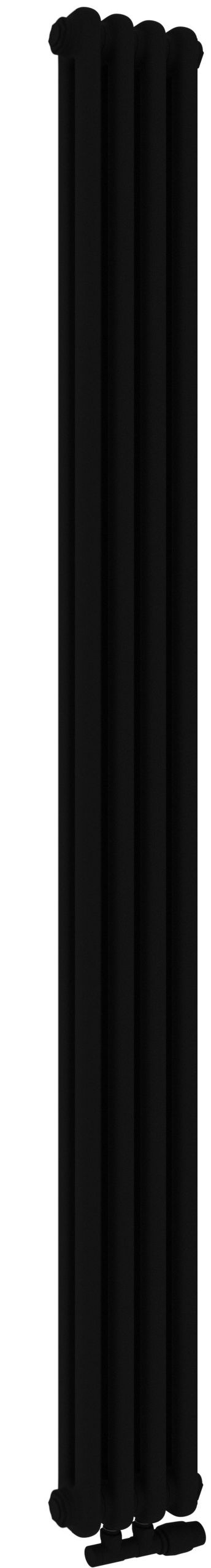 Irsap Tesi 2 radiateur d’intérieur 180x27 cm podłączenie inférieur noir IRS-TES-2180-06-K1