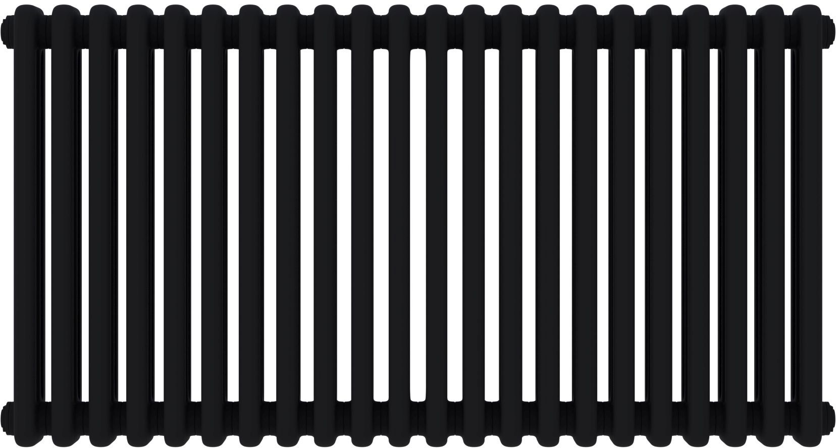 Irsap Tesi 3 radiateur d’intérieur 56.5x108 cm podłączenie latéral noir IRS-TES-3056-24-K1-B
