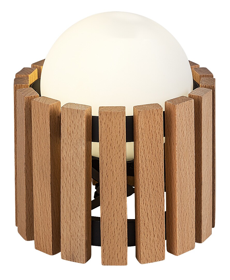Rabalux Noxelle lampe de table 1x5 W noir-bois 74420