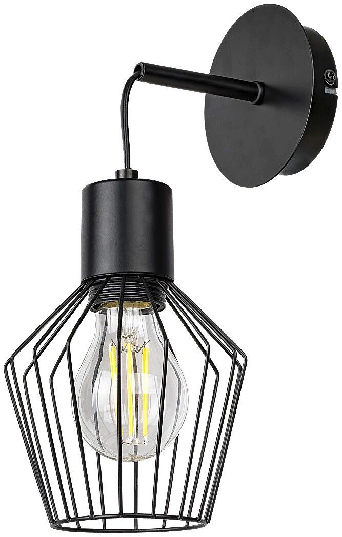 Rabalux Belano applique murale 1x40 W noir 3538