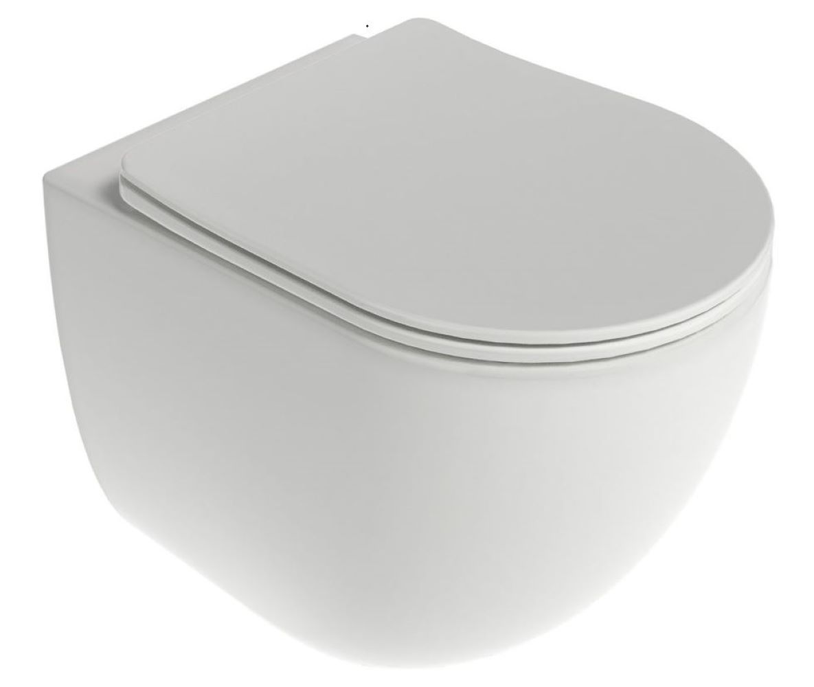 Ravak Chrome cuvette wc avec abattant à descente lente suspendue oui oui blanc brillant X03121