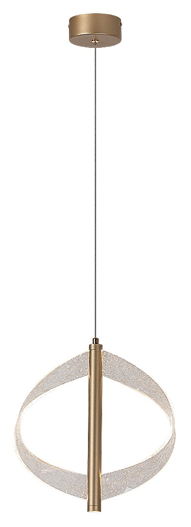 Rabalux Olyssia lampe suspendue x8 W doré 72464