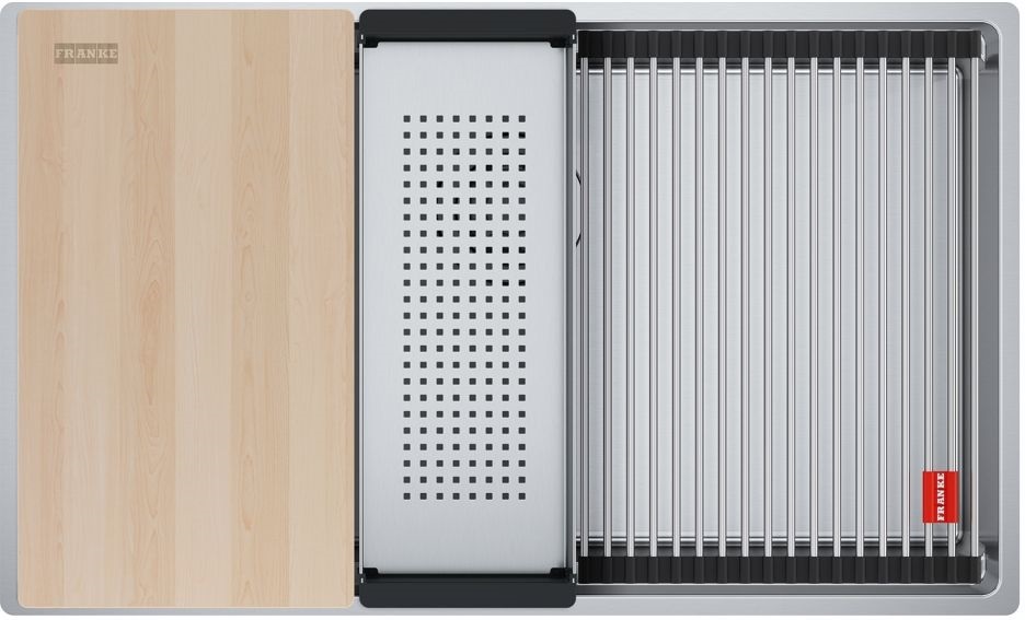 Franke Box évier en acier inoxydable 73x44 cm acier 127.0749.859