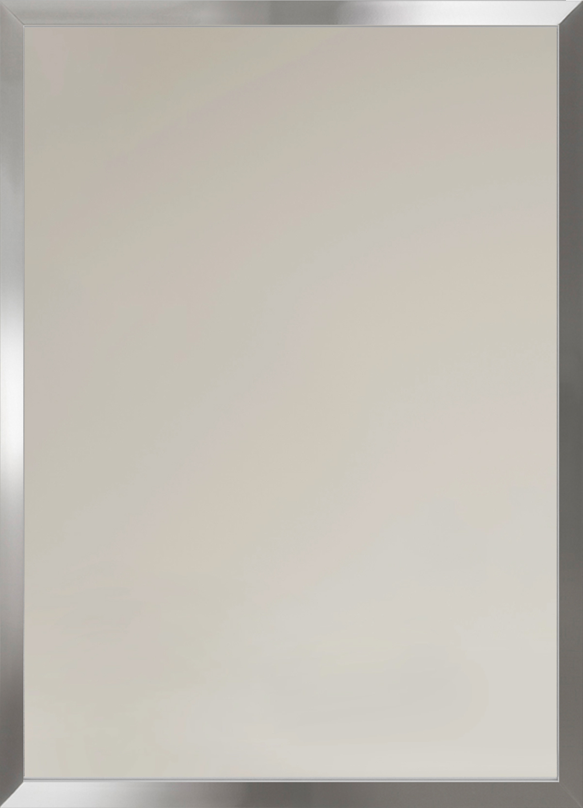 Ars Longa Linea miroir 103x53 cm rectangulaire nickel LINEA50100-N