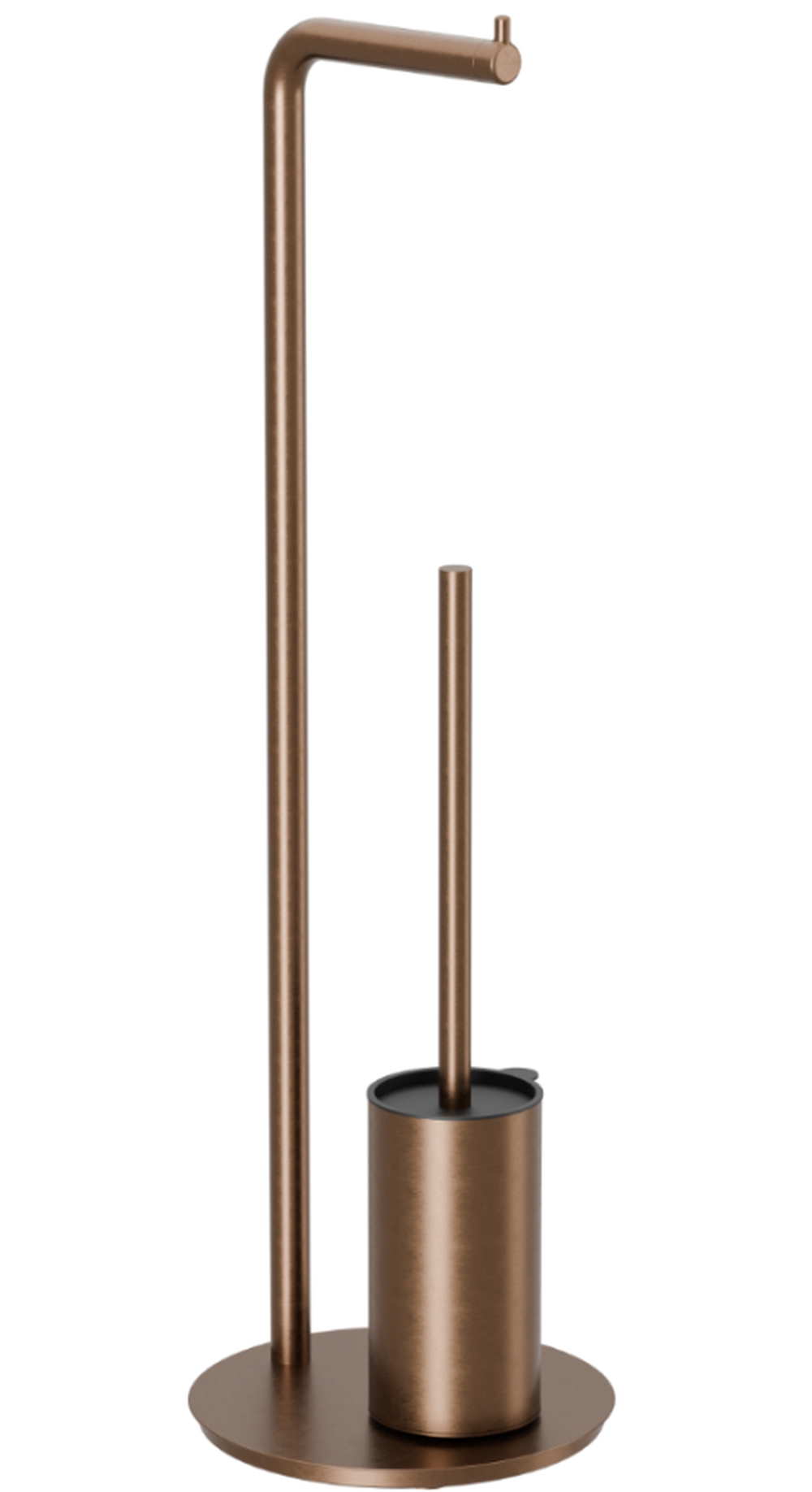 Excellent Fido porte-papier toilette avec brosse wc cuivre DOEX.1417CB