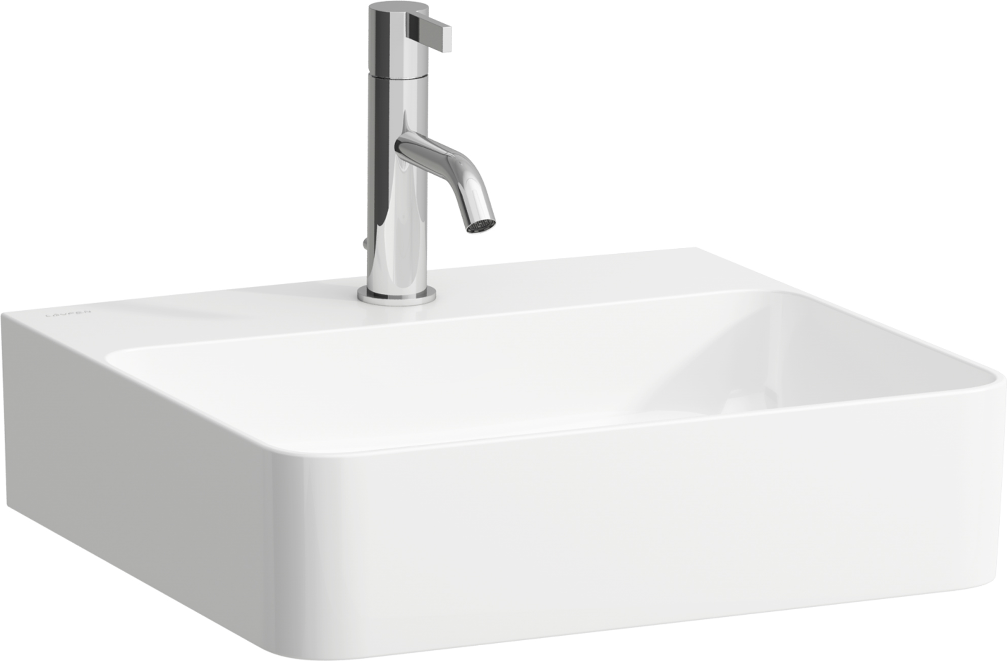 Laufen Val lavabo 45x42 cm rectangulaire classique-à poser blanc H8162804001091