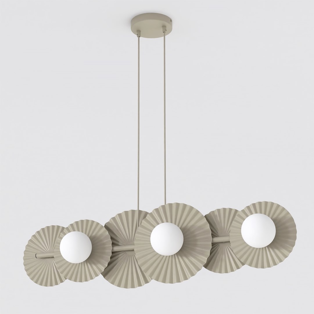 Emibig Umbra lampe suspendue 6x8 W marron 1728/6