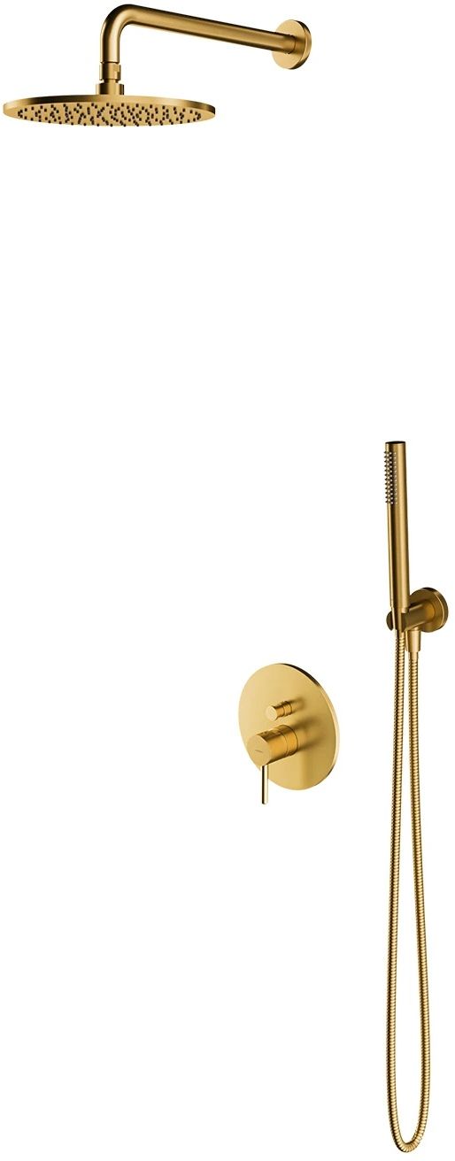Omnires Y ensemble de douche encastré oui doré SYSY35GLB