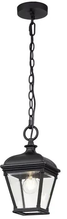 Elstead Lighting Bayview lampe suspendue 1x60 W noir BAYVIEW-8M-BK