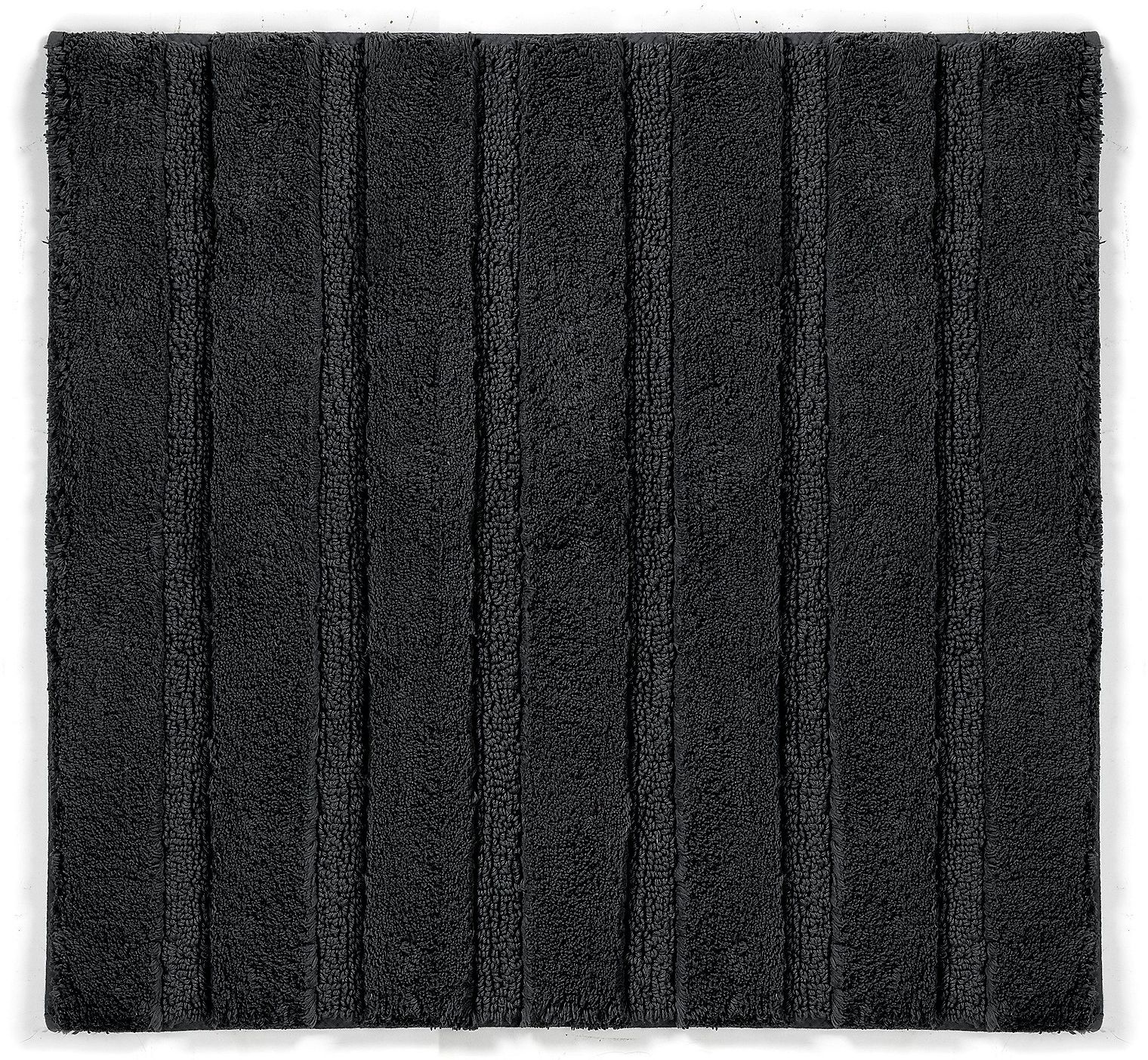 Kela Megan tapis de bain 65x55 cm rectangulaire noir 24712