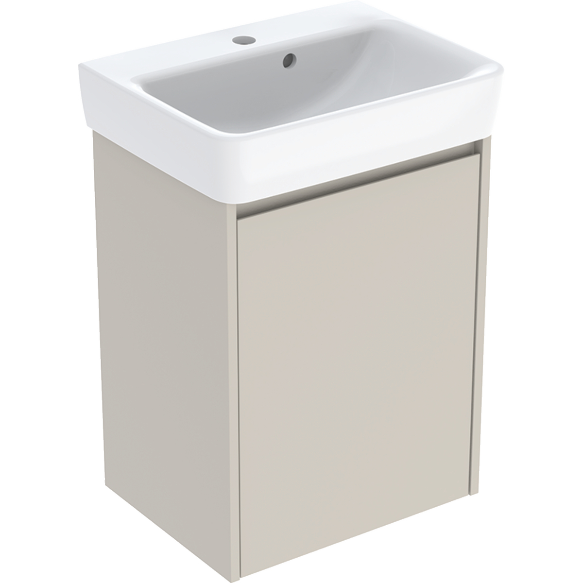 Geberit Selnova Square lavabo avec meuble 50 cm 504.132.DB.1