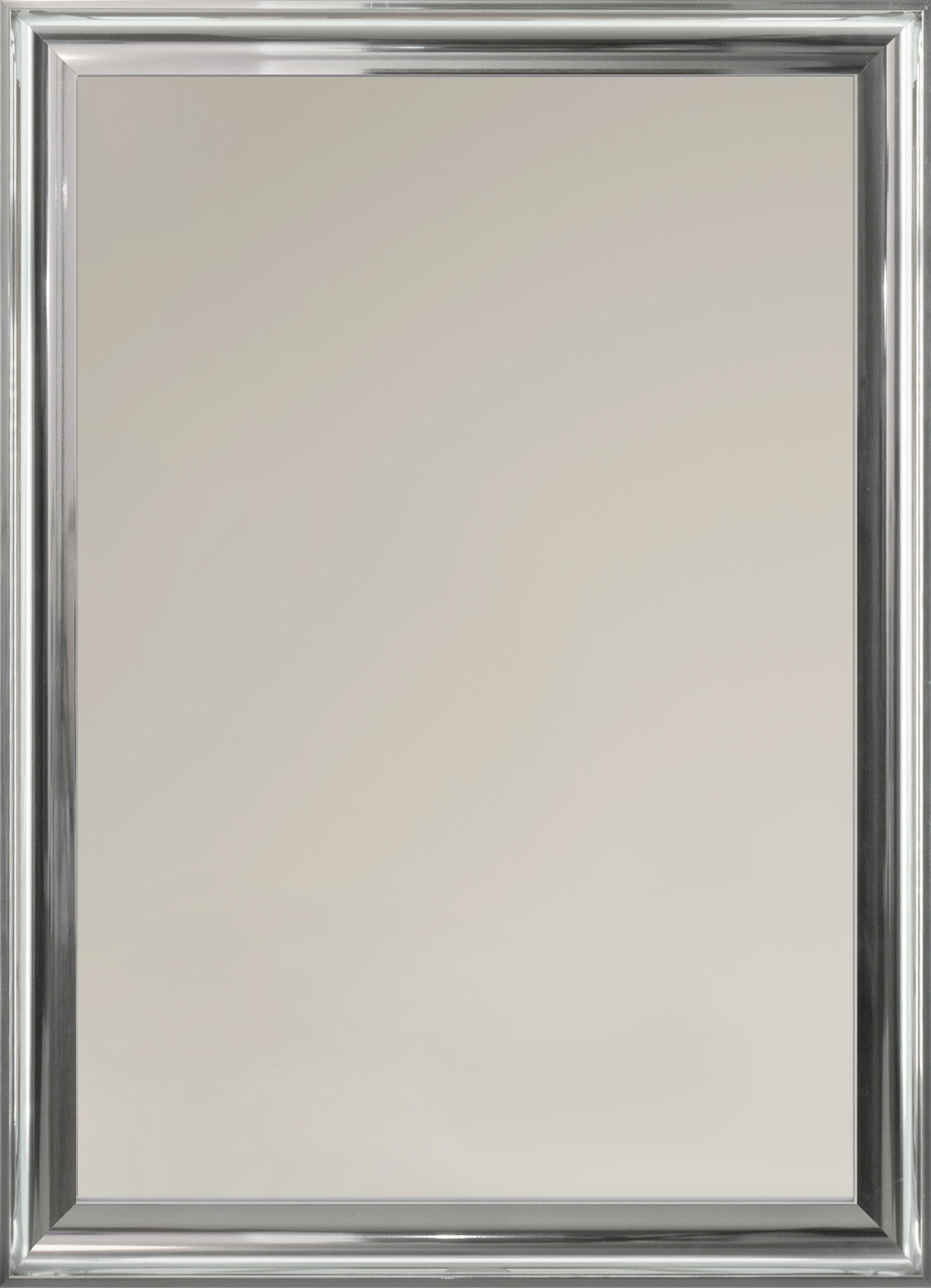 Ars Longa Oslo miroir 128.4x68.4 cm rectangulaire nickel OSLO60120-N