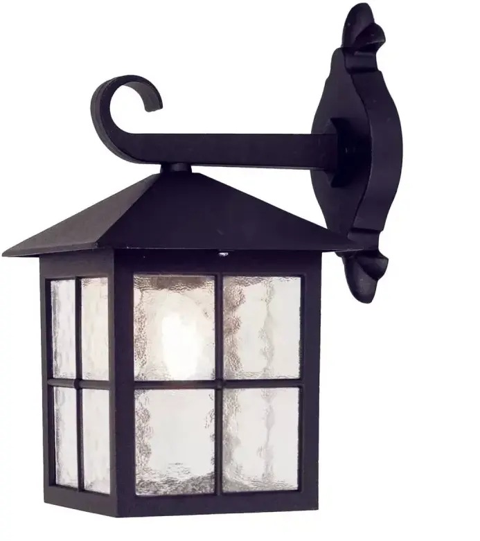 Elstead Lighting Winchester applique murale extérieure 1x60 W noir BL18-BLACK