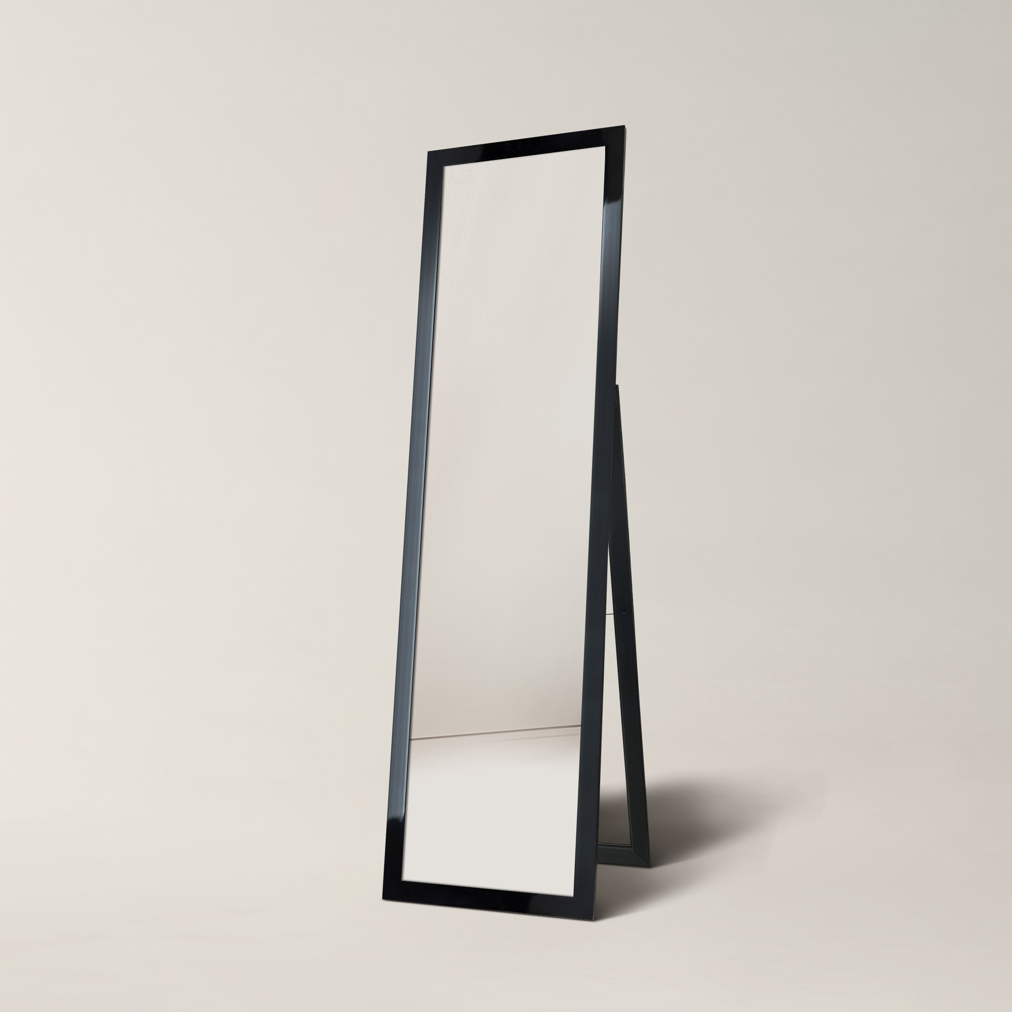 Ars Longa Slim miroir 39.8x159.8 cm rectangulaire noir LS-SLIM32152-C