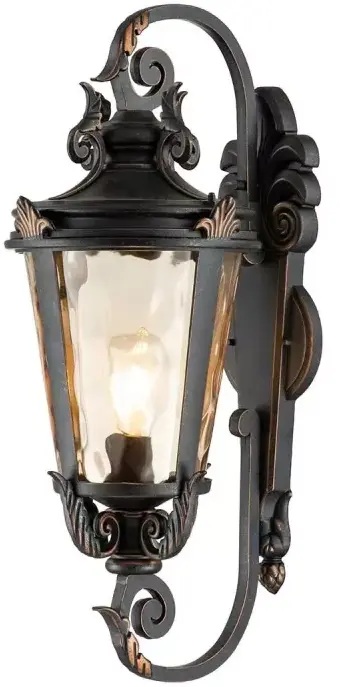 Elstead Lighting Baltimore applique murale extérieure 1x60 W marron BT1-L