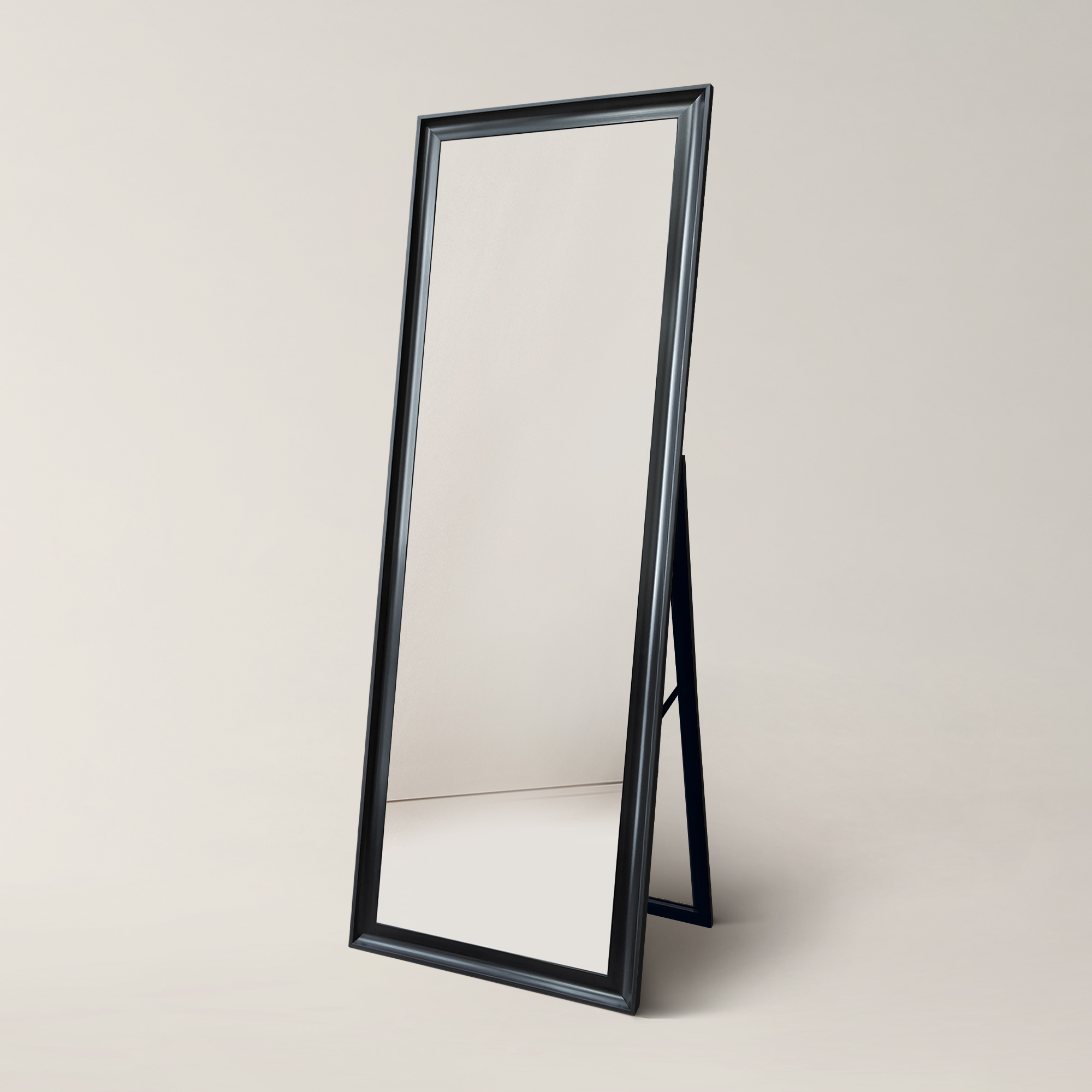 Ars Longa Oslo miroir 58.4x168.4 cm rectangulaire noir LS-OSLO50160-C