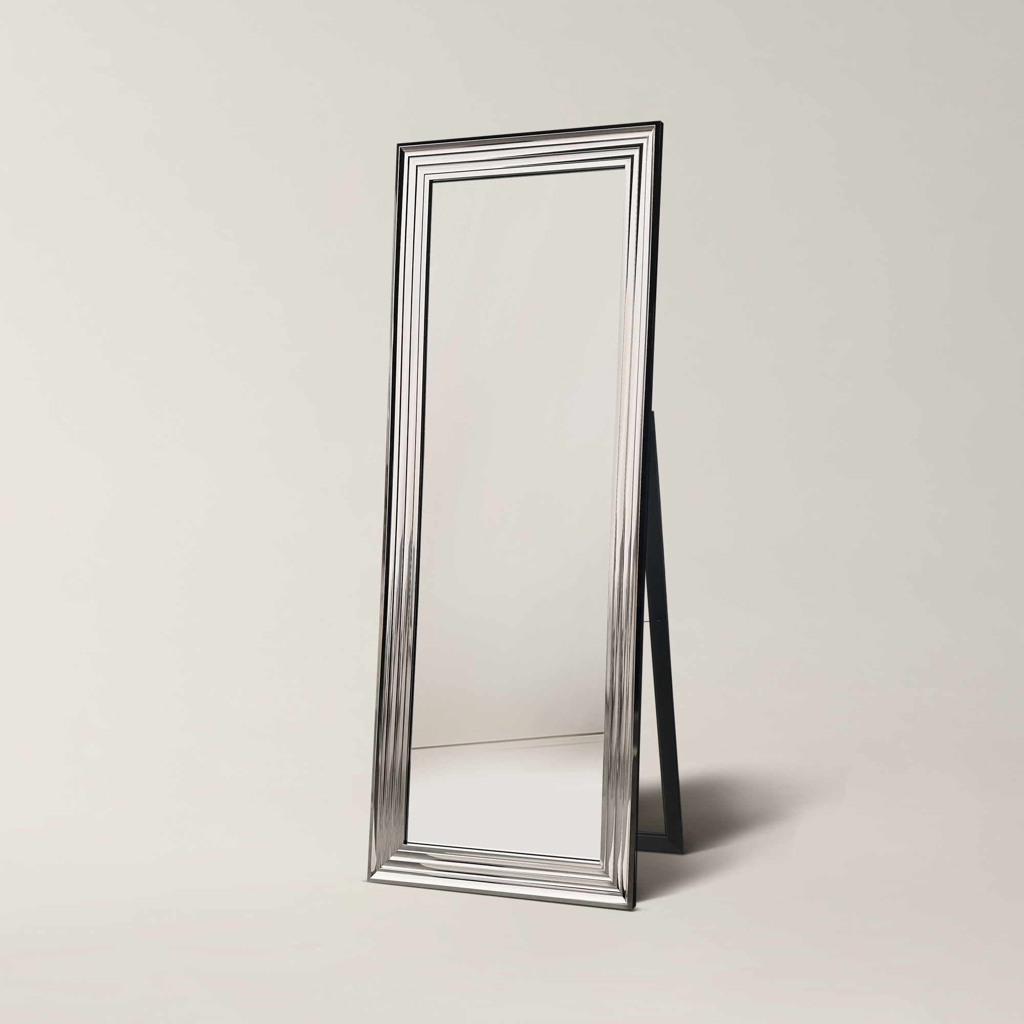 Ars Longa Malaga miroir 64.6x174.6 cm rectangulaire nickel LS-MALAGA50160-N