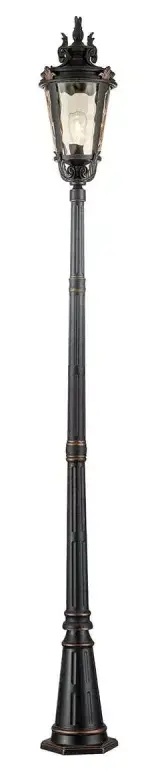 Elstead Lighting Baltimore lampadaire extérieur 1x60 W marron BT5-L