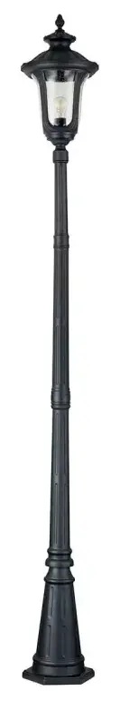 Elstead Lighting Chicago lampadaire extérieur 1x60 W noir CC5-M-BK