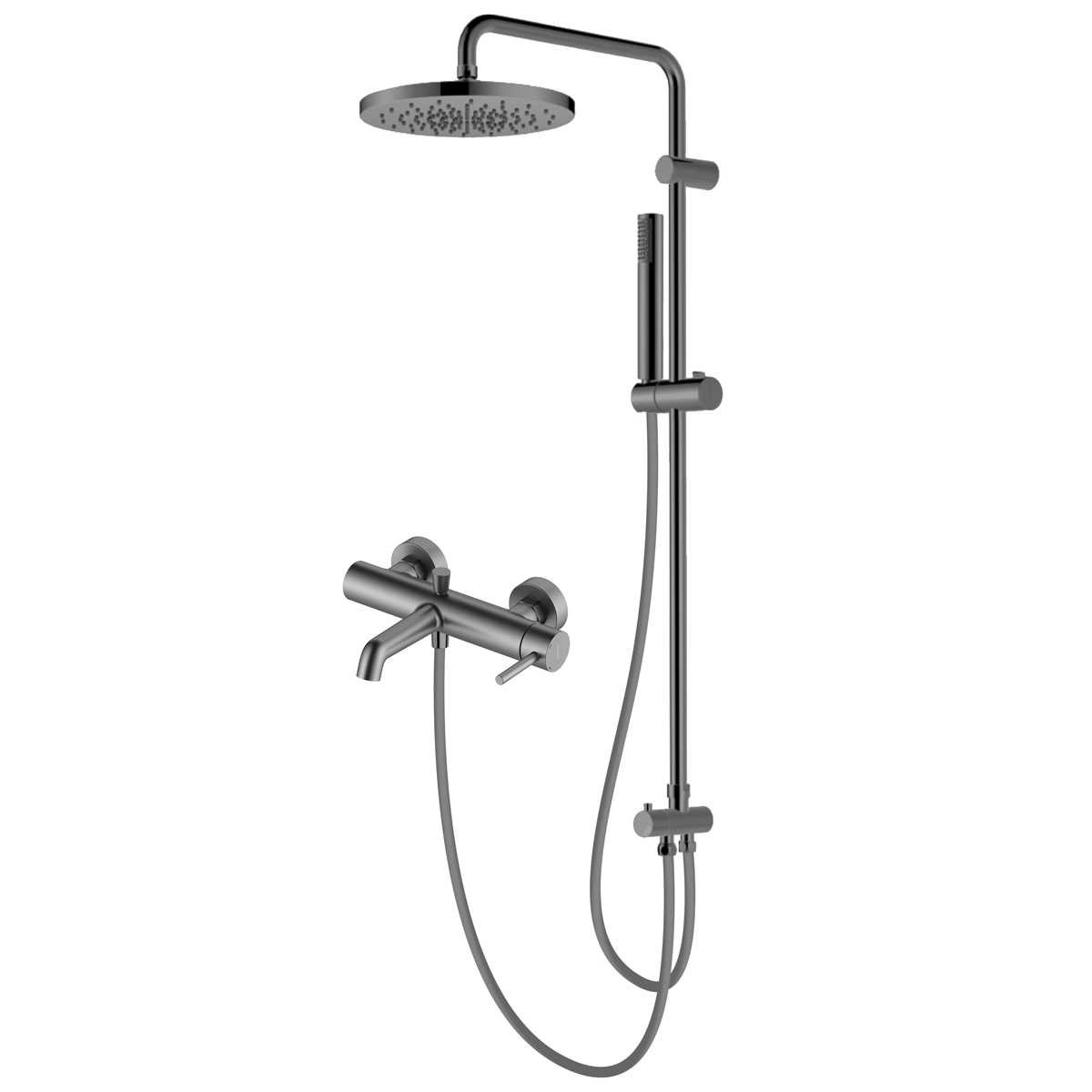 Set ensemble de douche Oltens Molle 36020400, mitigeur bain-douche Oltens Molle 34112400