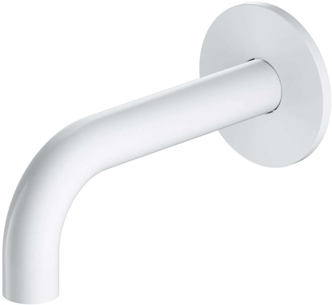 Omnires Y bec pour mitigeur de baignoire blanc WDY-SWM