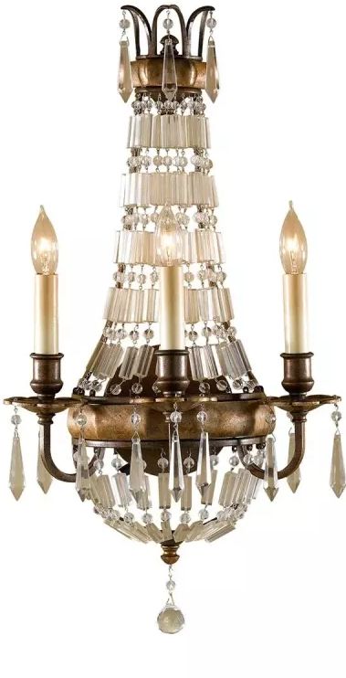 Elstead Lighting Bellini applique murale 1x60 W marron FE-BELLINI-W3