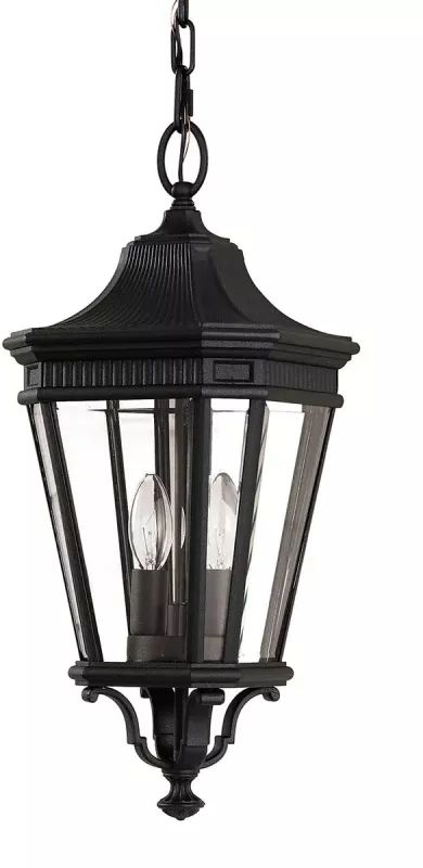 Elstead Lighting Cotswold Lane suspension extérieure 2x60 W noir FE-COTSLN8-M-BK