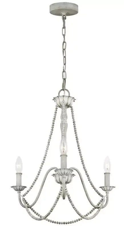 Elstead Lighting Maryville lampe suspendue 3x60 W gris/cendre FE-MARYVILLE3