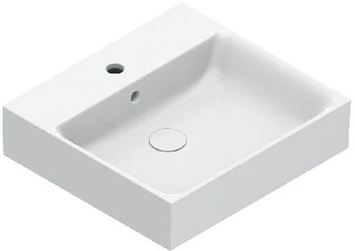 Catalano Premium lavabo 50x47 cm rectangulaire classique-de meuble noir mat 0220501021