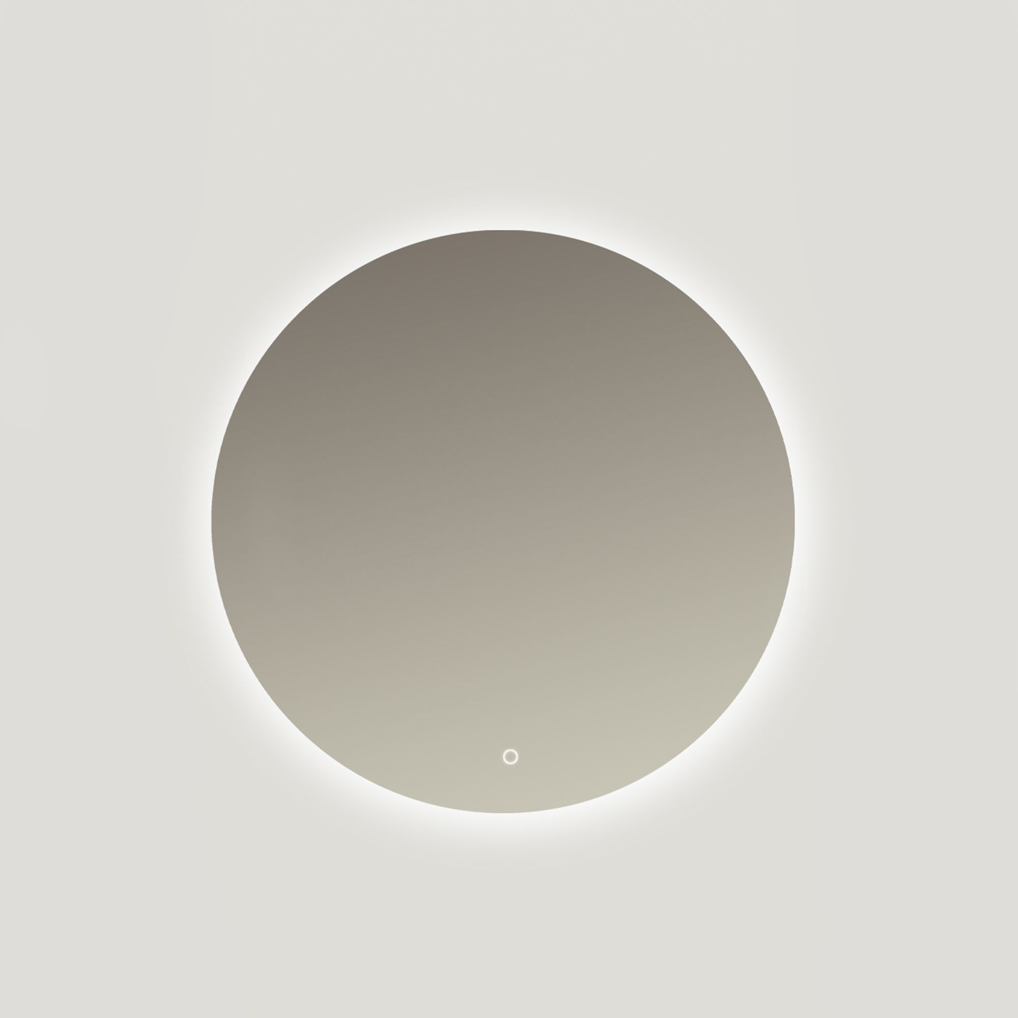 Ars Longa Luna miroir 80x80 cm circulaire avec éclairage LED-LUNA80