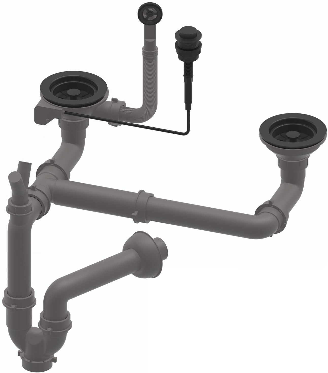 Ruvetti siphon d’évier 6007AMB