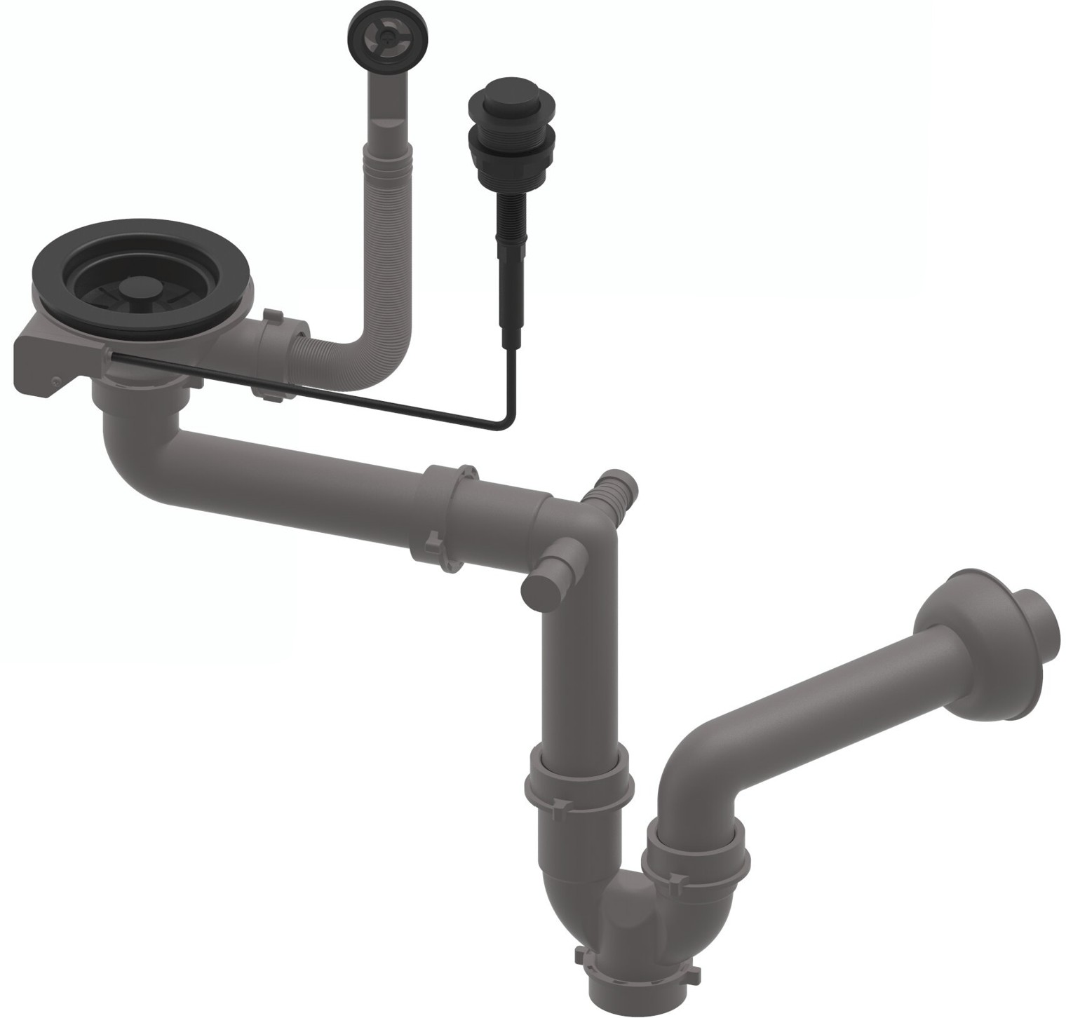 Ruvetti siphon d’évier 13SU1-P2A-MB
